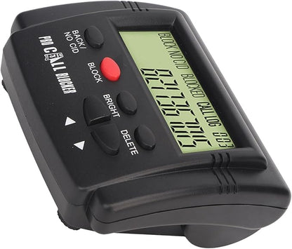 Call Blocking Device with LCD Display, 4000 Groups Large Capacity Prevent Harassment Caller ID Box with LCD Display for Landline Phones