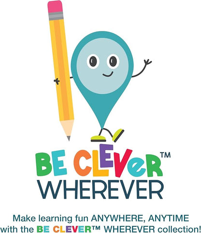Carson Dellosa Be Clever Wherever Calming Strategies Things on Rings Flash Cards, Mindfulness Cards with Emotional Regulation Tools for Kids, Calm Down Corner Supplies and Classroom Essentials