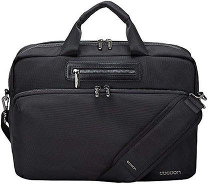 Cocoon MCP3355BK Buena Vista 16" Laptop Brief with Built-in Grid-IT!® Accessory Organizer (Black)