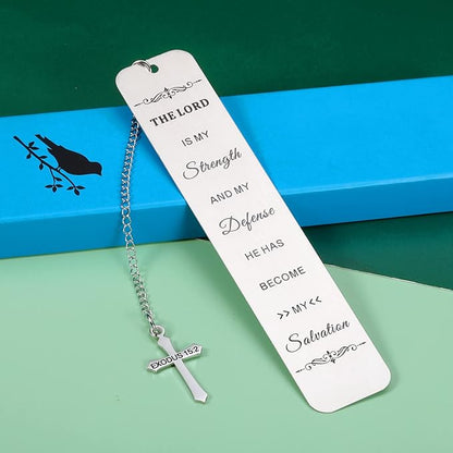 Inspirational Christian Bookmark Gifts for Women Men Bible Verse Bookmarks Book Lover Religious Gift for Girl Bookworms Birthday Easter Christmas Baptism Church Bulk Gifts