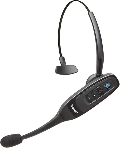 BlueParrott C400-XT Trucker Bluetooth Headset – Industry Leading Sound with Long Wireless Range & Extreme Comfort for All-Day Wear - Ideal for Anyone On-The-Go, Up to 24 Hours of Talk Time, Black