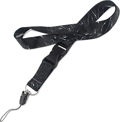 Yiflin Cute Neck Lanyard for Keys, Keychain, Wallet, ID Card Holder, with Quick Release Buckle