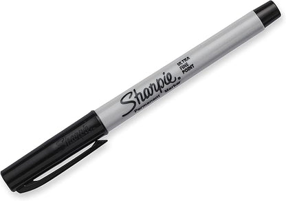 Sharpie 37665PP Permanent Markers, Ultra Fine, 5 Pack