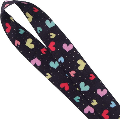 Yiflin Cute Neck Lanyard for Keys, Keychain, Wallet, ID Card Holder, with Quick Release Buckle