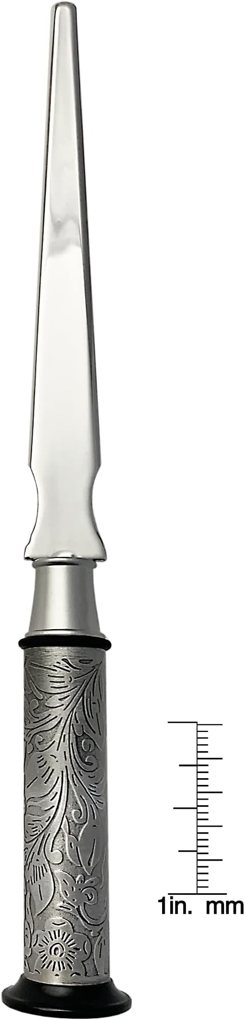 American Coin Treasures Coin Letter Opener Mercury Dime- Antiqued Silvertone Brass Handle-Genuine United States Coin