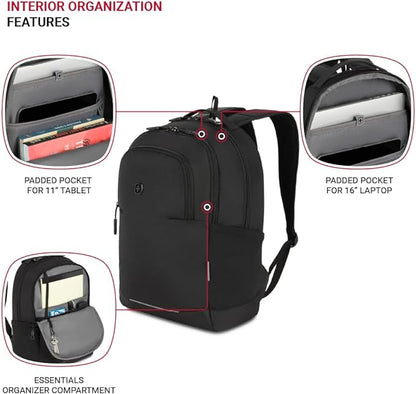 SwissGear Orientation, Black, 17.75-Inch