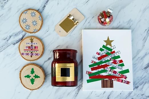 Duck Brand Duck Printed Duct Tape, 6-Roll, Black/Yellow Stripes (283972_C)