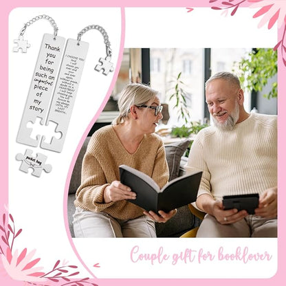 Funny Bookmarks Gift for Couple, Wife, Husband, Boyfriend, Girlfriend, Romantic Book Lover Gift for Wife, Husband, Couple,Valentines Gift for Wife, Women, Husband, Men,WB121