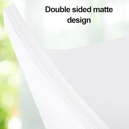 Joyberg 200P White Cardstock 8.5 x 11, 230gsm Cover Cardstock Paper, 85 Lb Heavy Card Stock for Printer, Card Stock Paper for Invitations, Scrapbooking, Crafts, Diy Cards, Decoration, Drawing