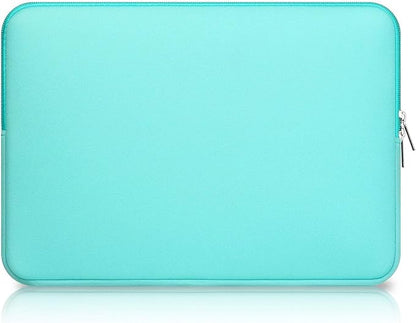 13" 14" Laptop Sleeve Case Bag Compatible with 13-14 Inch MacBook Air/MacBook Pro, MacBook Sleeve, Microsoft Surface Sleeve,14" Hp Dell Lenovo Laptop Sleeve Neoprene in Turquoise