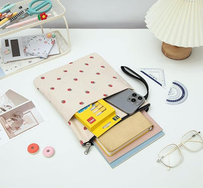 Book Sleeve, Book Covers for Paperbacks with Zipper, Book Lover Gifts