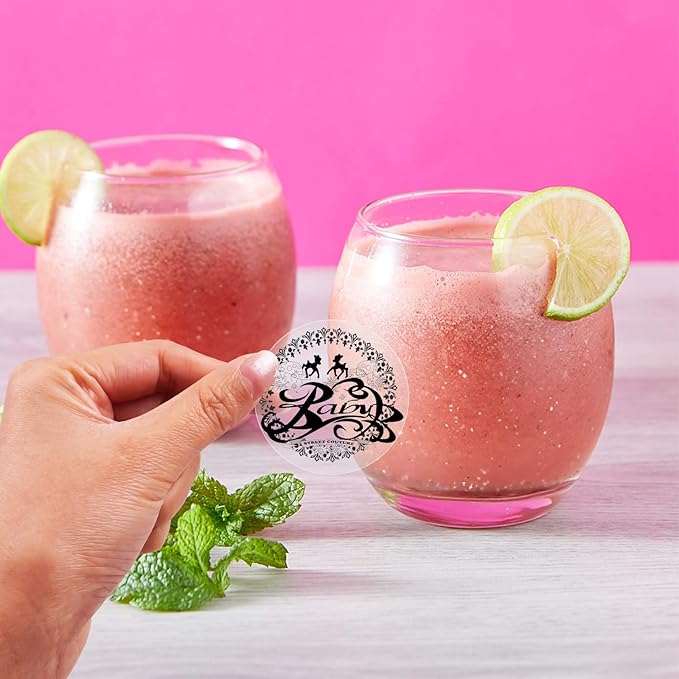 Printable Sticker Paper for Your Inkjet Printer - 8.5 x 11 Inches 20 Sheets Translucent Premium Waterproof Sticker Paper - Dries Quickly and Holds Ink Beautifully