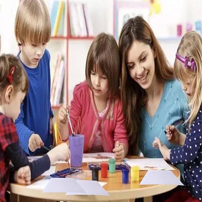 50 Pack 5x7 White Cardstock Paper Blank Thick Heavyweight 92lb Card Stock for Making Invitations cards, Postcards