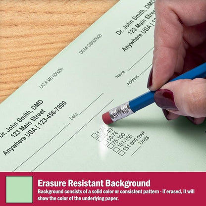 DocuGard Advanced Medical Security Paper for Printing Prescriptions and Preventing Fraud, CMS Approved, 7 Security Features, Laser and Inkjet Safe, Green, 8.5 x 11, 24 lb., 500 Sheets (04542)