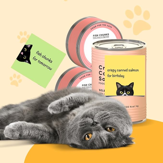 9 Pads Black Cat Sticky Notes Set, Pink Self-Stick Note Pads, Super Adhesive Memo Pads Cute Note Card for Cat Lover Gift, Teacher Office and School Supplies, 3x3in