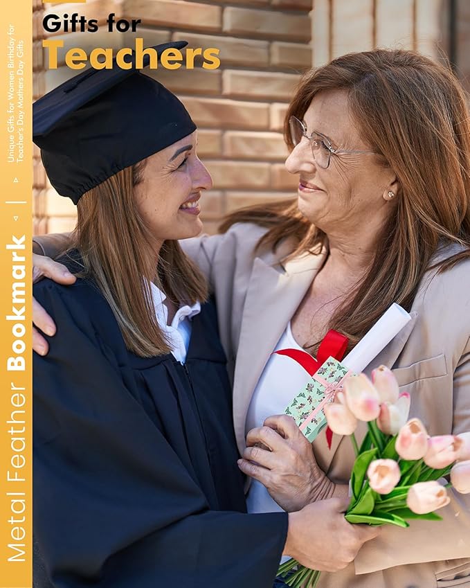 Christmas Stocking Stuffers for Women - Bookmark Birthday Gifts for Women Mom Teacher Best Friend Sister Coworkers - Unique Holiday Funny Bookmarks for Book Lovers - Gifts for People Who Like to Read