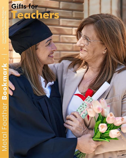 Christmas Stocking Stuffers for Women - Bookmark Birthday Gifts for Women Mom Teacher Best Friend Sister Coworkers - Unique Holiday Funny Bookmarks for Book Lovers - Gifts for People Who Like to Read