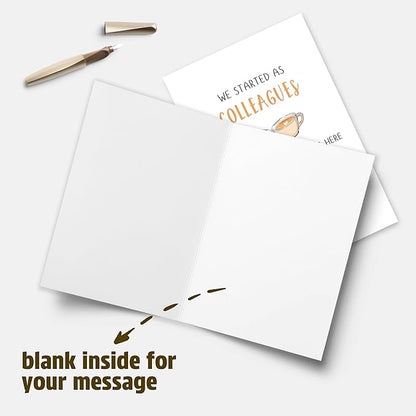 Coworker Leaving Card - Heartfelt & Funny Farewell Cards for Colleagues, Bosses & Friends