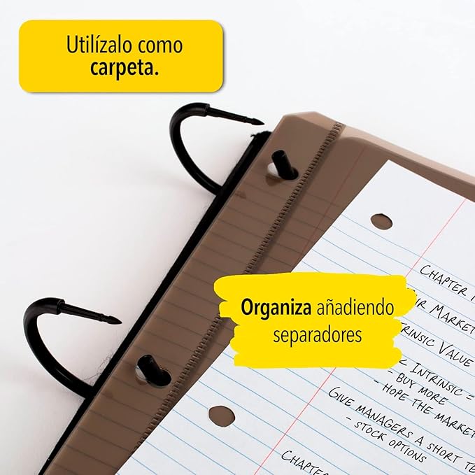 Five Star Flex Refillable Notebook + Study App, College Ruled Paper, 1 Inch TechLock Rings, Pockets, Tabs and Dividers, Seaglass Green (29328AQ8)