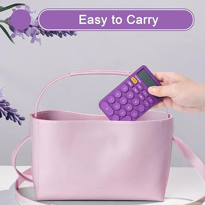 VEWINGL Standard Calculator 12 Digit,Desktop Large Display and Buttons,Calculator with Large LCD Display for Office,School, Home & Business Use,Automatic Sleep,with Battery