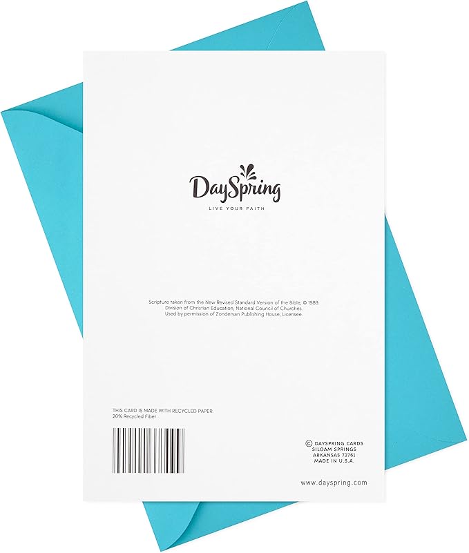 DaySpring Religious Graduation Card (Graduation Prayer)
