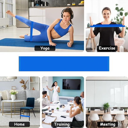 6 Pack Chair Bands for Kids with Fidgety Feet, ADHD Tools for Kids, ROOKEA Sensory Room Must Haves for Adhd Kids Fidget Chair Bands Autism Classroom Must Haves ADHD Tools for Classroom Home Chairs