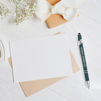 12 Pcs Ballpoint Pens,Fine Point Smooth Writing Pens,Kawaii Pens For Writing Journaling Taking Notes School Office Home. (12Pcs)