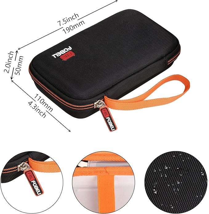 FBLFOBELI Hard Carrying Case for Calculated Industries 4065 4080 4054 Construction Master Pro Advanced Construction Math Feet-inch-Fraction Calculator, Case Only