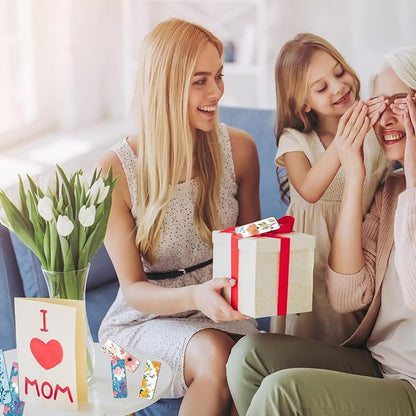 48 Pieces Magnetic Bookmarks Magnet Page Markers - Book Marks for Reading Women & Men with Storage Boxes - Cute Magnet Bookmark Clips for Reading Pleasure（Flowers）