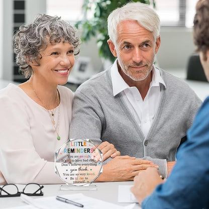 Chunful Happy Retirement Gifts for Men Women Never Understand the Difference You Made Keepsake and Paperweight Retirement Plaque Inspirational Gifts for Retired Teacher Police Nurse(Elegant Style)