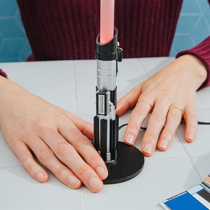 Star Wars Darth Vader Lightsaber 12-Inch Desktop LED Mood Light for Nightstand Table