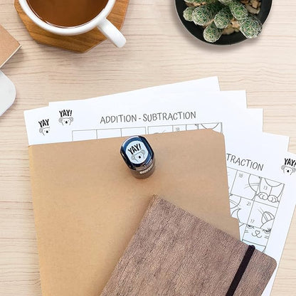 Yay! Koala Stamp / 2000 Plus Self Inking Teacher Stamp/Black Ink for School Worksheets