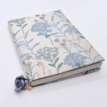 BLBMH Dandelions Book Covers for Paperbacks Book Cover Fit for 5.5x8.2 inch Adjustable Book Sleeve Cover for A5 Books Softcover Protector for Notebook - Blue