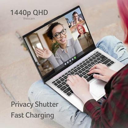 Acer Swift Go 14 Intel Evo Edition Laptop | 14" OLED WQXGA+ 2880x1800 Display | Unlock AI Experiences | Intel Core Ultra 5 processor 125H | Intel ARC | 8GB LPDDR5 | 512GB SSD | WiFi 6E | SFG14-73-58EP