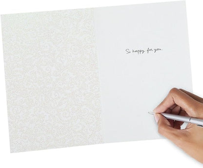 Hallmark Signature Wedding Card, Engagement Card, or Bridal Shower Card (Here Comes the Bride) (699RZH6205)