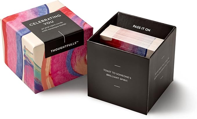 Compendium ThoughtFulls Pop-Open Cards — Celebrating You — 30 Pop-Open Cards, Each with a Different Inspiring Message Inside