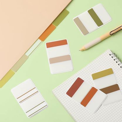 Mr. Pen- Sticky Index Tabs, 500 Pcs, 21 Sets, Colorful Sticky Tabs for Notebooks, Page Markers, Page Tabs for Binders, Page Tabs Sticky Tabs for Books, Notebook Tabs, Book Sticky Tabs for Notebooks