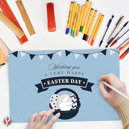 Pastel Color Paper, 11 x 17" Multi-Color Bulk Paper for Spring & Easter Greetings, Art & Crafts, Invitations | Regular 20lb Bond | 80 Blue, 80 Pink, 80 Green, 80 Canary, 80 Goldenrod (400 Total)