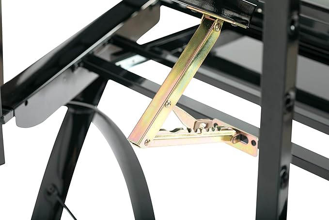 Studio Designs Futura Tower in Black with Clear Glass