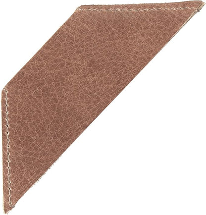 Londo Genuine Leather Handmade Bookmark (Set of 2) (Triangle, Mink)