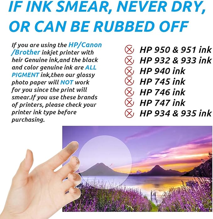 Uinkit 120 Sheets Presentation Paper Matte 8.5x11 Inkjet 48lb 180gsm Single Side Printable Photo for All Dye Ink Inkjet Printers