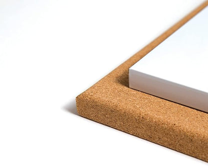 U Brands Tile Whiteboard and Bulletin Board Value Pack with Undated One Month Calendar, 14” x 14”, 2 Pieces