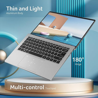 Acer Swift Go 14 Intel Evo Edition Laptop | 14" OLED WQXGA+ 2880x1800 Display | Unlock AI Experiences | Intel Core Ultra 5 processor 125H | Intel ARC | 8GB LPDDR5 | 512GB SSD | WiFi 6E | SFG14-73-58EP