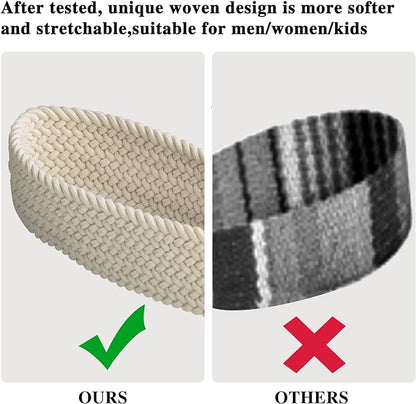 Fishent Stretchy Wristlet Keychain,Braided Cute Wrist Lanyards for Keys, Key Chain Holder for Women Men, Wrist Strap Keychain for Car Keys Phone Camera Wallet ID Badges Card (Starlight)