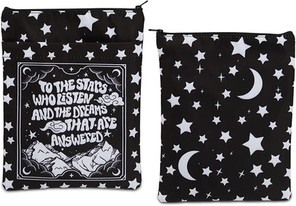 Crescent City Inspired Book Sleeve Velaris Gift Book Lovers Gifts Book Covers for Paperbacks Bookish Gift (to The Stars bs)