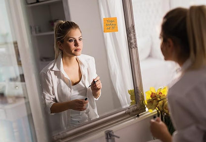 Better Office Products Lined Sticky Notes 3 x 3, 20 Pack Box, 2,000 Sheets (100/Pad), Self Stick Notes with Lines, Bright Assorted Colors, Post Memos, Strong Adhesive, 20 Pads in Box