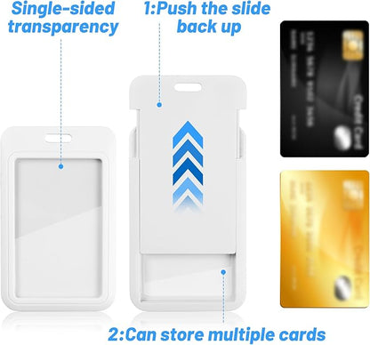 9 in 3 Sets Pink Brown Purple Retractable Lanyard for ID Badge Lanyard with ID Holder Breakaway Lanyard Badge Reel Lanyard Silicone Beaded Lanyard