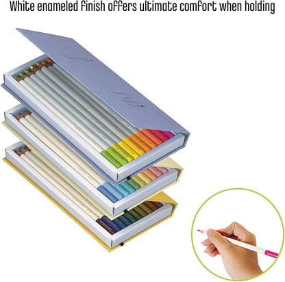 Tombow 51527 Irojiten Colored Pencil Dictionary Set, Seascape, Set of 30. Beautifully Crafted Wax-Based Colored Pencils with Enamel Finish