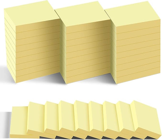 Mini Sticky Notes 1.5x2 in, 36 Pad Canary Yellow Strong Adhesive Post, Suitable for School, Home, Office, Clean Removal