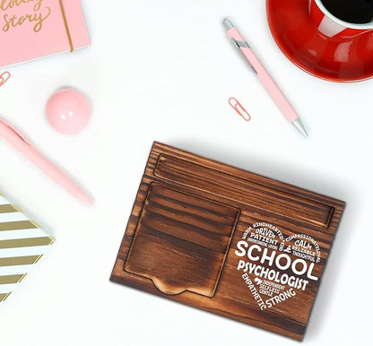 School Psychologist Gift Self-Stick Note Pad Holders, School Psychologist Gifts for Women, School Psychologist Office Gift, Thank You Gifts for School Psychologist School Counseling SD129